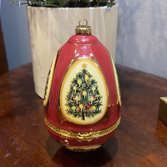 🎄Mr Christmas Music Box Egg Ornament - Picture 2 of 7